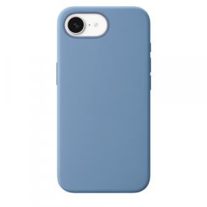 Силиконовый чехол Luxcopy для iPhone 16e Silicone Case with MagSafe – Winter Blue (Зимняя синева) - GorbTech