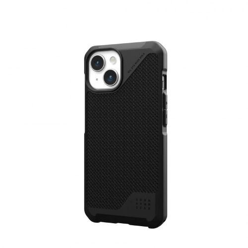Кевларовый чехол UAG Metropolis MagSafe для iPhone 15 Plus Kevlar Black (Черный) - GorbTech