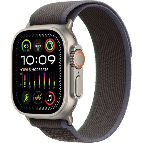 Смарт-часы Apple Watch Ultra 2 (2023) 49mm Titanium Case with Trail Loop Blue/Black (Синий/Черный) - GorbTech