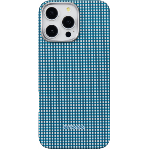 Чехол Pitaka Ultra-Slim Case для iPhone 16 Pro Max (Ocean Blue) - GorbTech