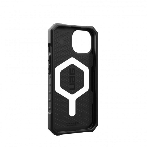 Поликарбонатный чехол UAG Pathfinder MagSafe для iPhone 15 Black (Черный) - GorbTech