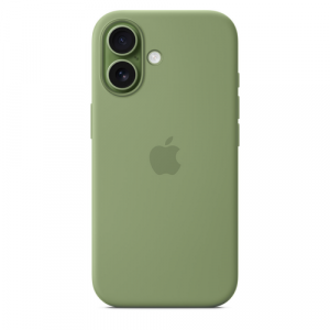 Силиконовый чехол Apple для iPhone 17 Silicone Case with MagSafe – Light Moss (Зеленый) - GorbTech