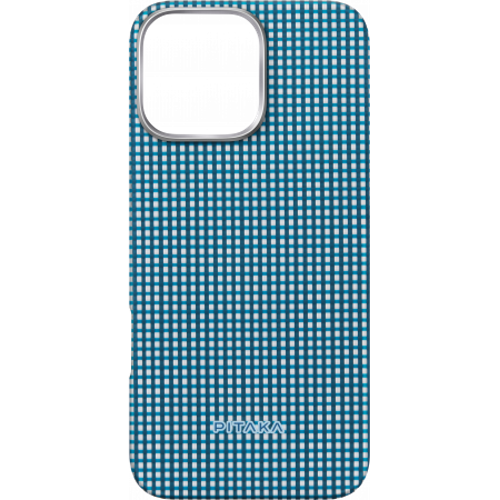 Чехол Pitaka Ultra-Slim Case для iPhone 16 Pro Max (Ocean Blue) - GorbTech
