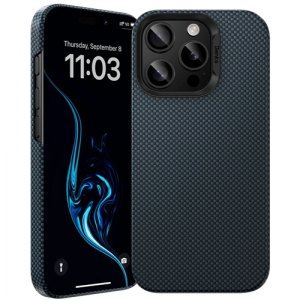 Чехол Benks ArmorTint Case built with Kevlar® для iPhone 16 Pro Max (Синий) - GorbTech