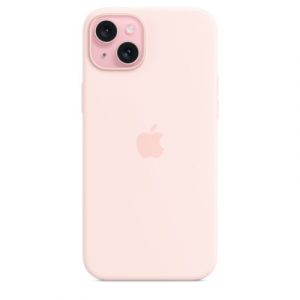 Силиконовый чехол Apple для iPhone 15 Plus Silicone Case with MagSafe - Light Pink (Розовый) - GorbTech