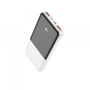 Аккумулятор внешний универсальный HOCO J108 10000 mAh Universe PD22.5W+QC3.0 (Белый) - GorbTech