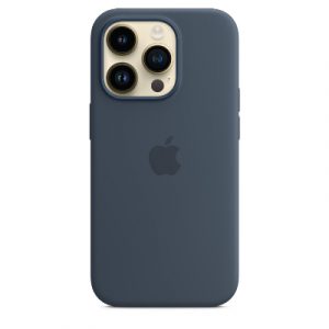 Чехол Apple для iPhone 14 Pro Max Silicone Case with MagSafe - Storm Blue (Синий) - GorbTech