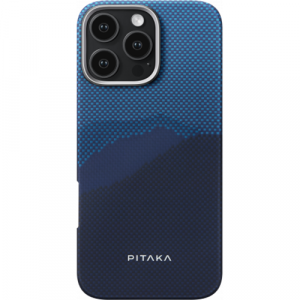 Чехол Pitaka StarPeak Tactile Woven для iPhone 16 Pro (Over The Horizon) - GorbTech