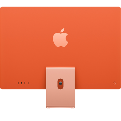Моноблок Apple iMac 24 M3 (2023) Orange (Оранжевый) (M3 8-core CPU/16GB/256Gb/10-Core GPU) - GorbTech