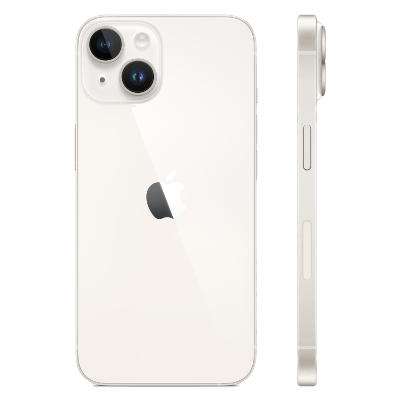 Смартфон Apple iPhone 14 128GB Starlight (Сияющая звезда) Dual SIM - GorbTech
