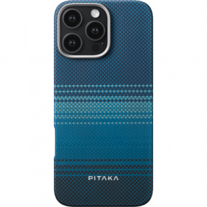 Чехол Pitaka Tactile Woven case для iPhone 16 Pro Max (Moonrise) - GorbTech
