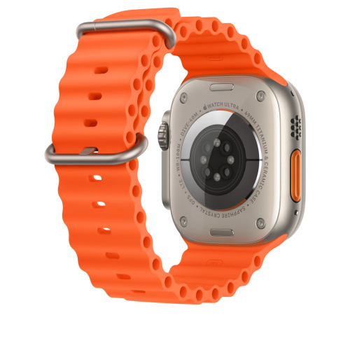 Ремешок для Apple Watch Ultra 49mm Orange Ocean Band - One Size (Оранжевый) - GorbTech
