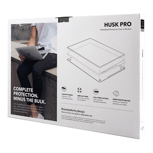 Чехол Uniq Claro для MacBook Air 13 M2/M3/M4 Matte Clear (Матовый прозрачный) - GorbTech