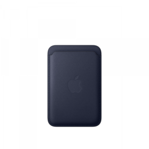 Чехол-бумажник Apple для iPhone FineWoven Wallet with MagSafe – Navy (Синий) - GorbTech
