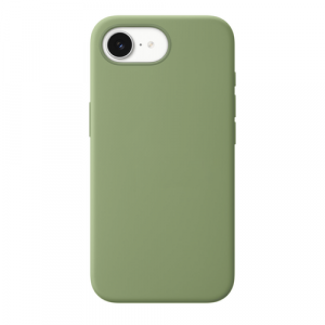 Силиконовый чехол Luxcopy для iPhone 17e Silicone Case with MagSafe – Light Moss (Светлый мох) - GorbTech