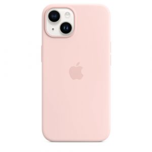 Чехол Apple для iPhone 14 Plus Silicone Case with MagSafe - Chalk Pink (Розовый) - GorbTech