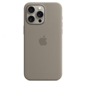 Силиконовый чехол Apple для iPhone 15 Pro Max Silicone Case with MagSafe - Clay (Глина) - GorbTech