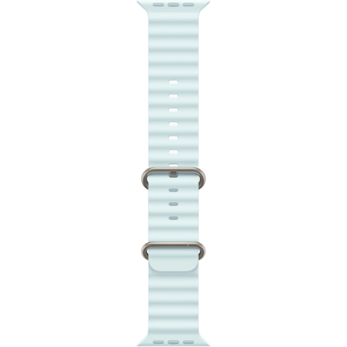 Смарт-часы Apple Watch Ultra 2 (2024) 49mm Natural Titanium Case with Ocean Band Ice Blue (Голубой) - GorbTech