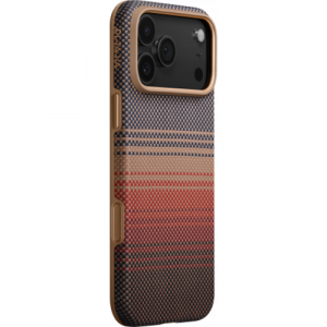 Противоударный чехол Pitaka Aramid UltraGuard Case для iPhone 17 Pro Sunset - GorbTech