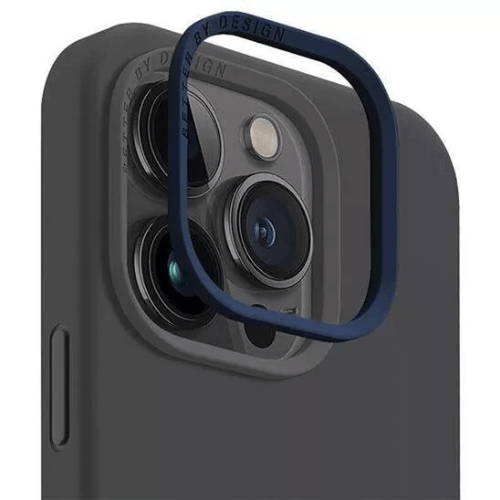 Силиконовый чехол Uniq Lino Hue MagSafe для iPhone 15 Pro Max Grey (Серый) - GorbTech