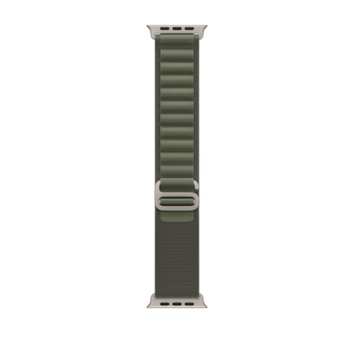 Ремешок для Apple Watch Ultra 49mm Green Alpine Loop - Large (Зеленый) - GorbTech