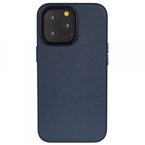 Кожаный чехол K-DOO для iPhone 15 Pro Max MagSafe Noble (Синий) - GorbTech