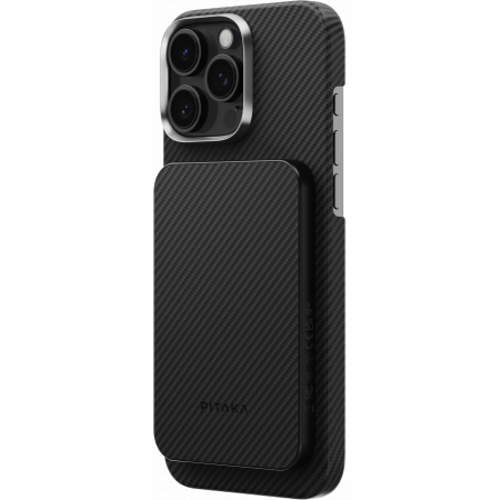 Внешний аккумулятор Pitaka Power Bank Qi2 5000мАч Black - GorbTech