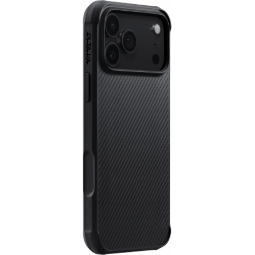 Противоударный чехол Pitaka Aramid ProGuard Case для iPhone 17 Pro Black - GorbTech