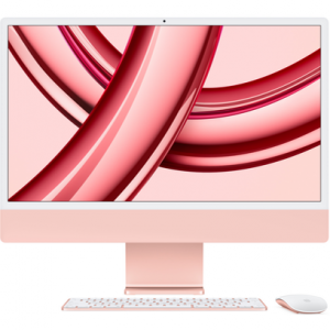 Моноблок Apple iMac 24 M3 (2023) Pink (Розовый) (M3 8-core CPU/8GB/1Tb/8-Core GPU) - GorbTech