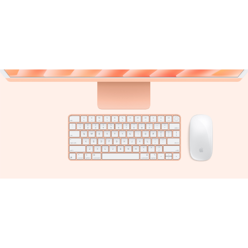 Моноблок Apple iMac 24 M4 (2024) Nano Texture Glass Orange (Оранжевый) (M4 10-core CPU/24GB/256Gb/10-Core GPU) - GorbTech