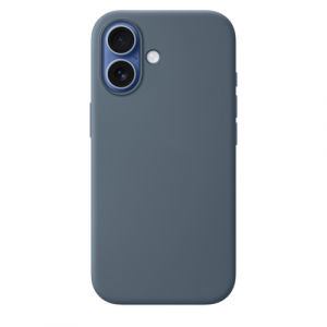 Силиконовый чехол Luxcopy для iPhone 17 Silicone Case with MagSafe – Anchor Blue (Синий) - GorbTech