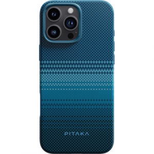 Противоударный чехол Pitaka Military-Grade Protective Case для iPhone 16 Pro (Moonrise) - GorbTech