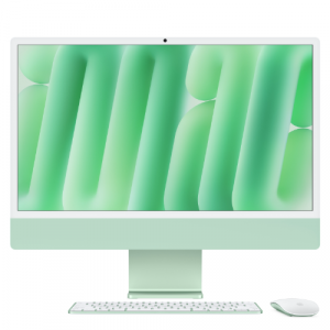 Моноблок Apple iMac 24 M4 (2024) Nano Texture Glass Green (Зеленый) (M4 10-core CPU/24GB/256Gb/10-Core GPU) - GorbTech