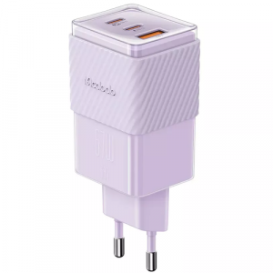 Адаптер питания McDodo 67 Вт Gan mini Fast Charger (Розовый) - GorbTech