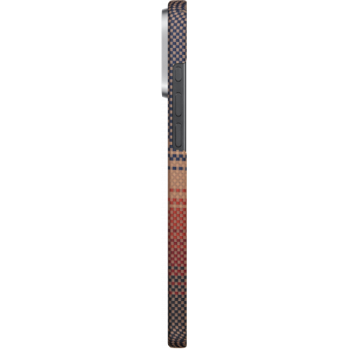 Чехол Pitaka Tactile Woven case для iPhone 16 Pro Max (Sunset) - GorbTech