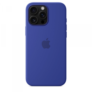 Силиконовый чехол Apple для iPhone 16 Pro Max Silicone Case with MagSafe - Ultramarine (Синий) - GorbTech