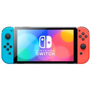 Игровая приставка Nintendo Switch OLED 64Gb (Неоновая синяя/красная) - GorbTech