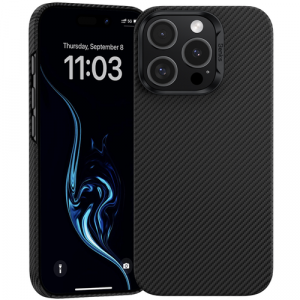 Чехол Benks ArmorAir Case built with Kevlar® 600D для iPhone 16 Pro Max 6.9", цвет черный (Black) - GorbTech