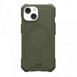 Полиуретановый чехол UAG Essential Armor MagSafe для iPhone 15 Olive Drab (Оливковый) - GorbTech