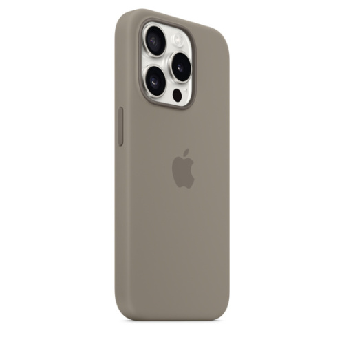 Силиконовый чехол Apple для iPhone 15 Pro Max Silicone Case with MagSafe - Clay (Глина) - GorbTech