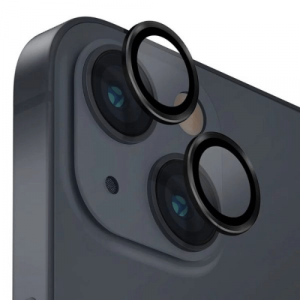 Защитное стекло на камеру Uniq Optix для iPhone 15 Black (Черный) - GorbTech
