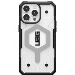 Поликарбонатный чехол UAG Pathfinder MagSafe для iPhone 15 Pro Max Ice (Прозрачный) - GorbTech