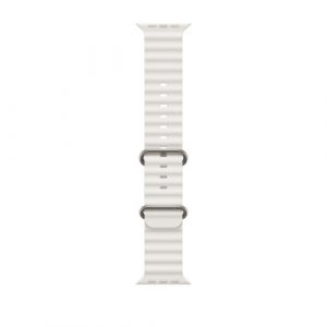 Ремешок для Apple Watch Ultra 49mm White Ocean Band - One Size (Белый) - GorbTech