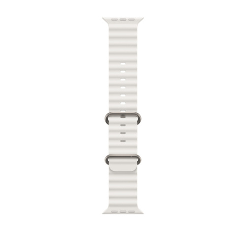 Ремешок для Apple Watch Ultra 49mm White Ocean Band - One Size (Белый) - GorbTech
