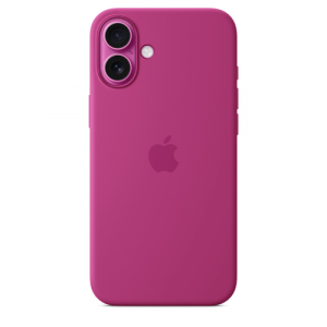 Силиконовый чехол Apple для iPhone 16 Silicone Case with MagSafe - Fuchsia (Розовый) - GorbTech
