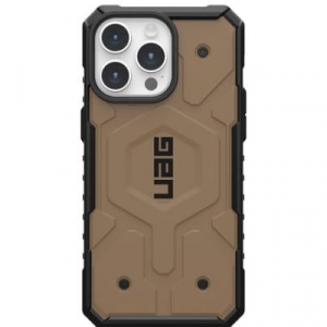 Поликарбонатный чехол UAG Pathfinder MagSafe для iPhone 15 Pro Max Dark Earth (Бежевый) - GorbTech