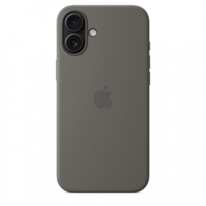 Силиконовый чехол Apple для iPhone 16 Silicone Case with MagSafe - Stone Gray (Серый) - GorbTech