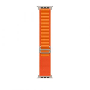 Ремешок для Apple Watch Ultra 49mm Orange Alpine Loop - Small (Оранжевый) - GorbTech