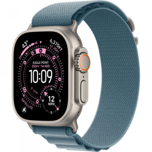 Смарт-часы Apple Watch Ultra 3 (2025) 49mm Natural Titanium Case with Alpine Loop Light Blue (Светло-Голубой) - GorbTech