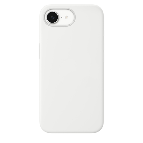 Силиконовый чехол Luxcopy для iPhone 16e Silicone Case with MagSafe – White (Белый) - GorbTech